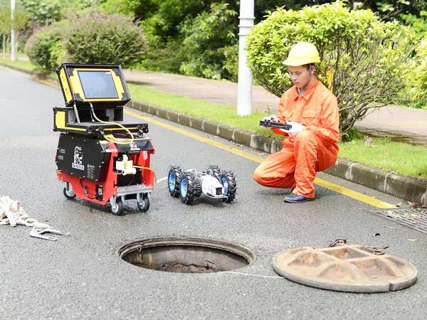 勉县管道机器人检测